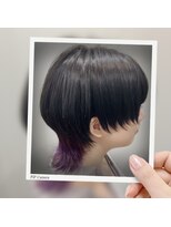ソレイユハチジュウハチ(SOLEIL88)&nbsp;インナーカラー。。バイオレット。。ウルフスタイル