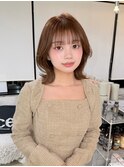 ダークパープル/ナチュラルショート/ミルクブラウン/夏/表参道