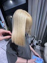 ナインオクロック 前潟店(9o'clock)&nbsp;縮毛履歴からブロンド！
