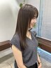 【人気No1】カット+艶カラー+髪質改善Tr+プチスパ¥17,600→¥13,500