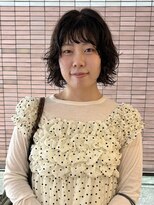 ビーハイブ 仙台駅前店(Behive)&nbsp;ボブ/パーマ/ブラウン/20代30代40代