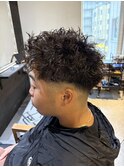 仏陀パーマ　アクティブショート　ピンパーマ　八王子