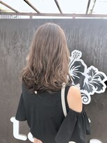ラウラウヘアーリゾート(Lau Lau hair resort) ラベンダーグレージュカラー