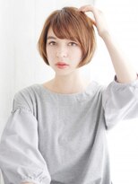 ナル 白山神社参道通り店(nalu)&nbsp;おろし流しのナチュラルボブスタイル