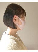 【HASAMI.】ショートボブ。
