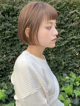 トイロ 中目黒(Toiro) ミニボブ×ラベンダーアッシュ中目黒