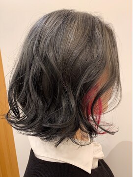 ヘアールームロッソ 白山店(HAIR ROOM ROSSO) イヤリングカラー