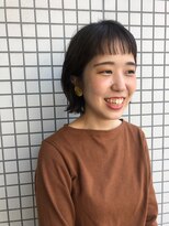 ウィーク 梅田(UiiC)&nbsp;ぱつっとボブスタイル 【 uiic umeda rira 】