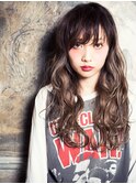 【kakan鎌倉】グラデカラーのグランジロング