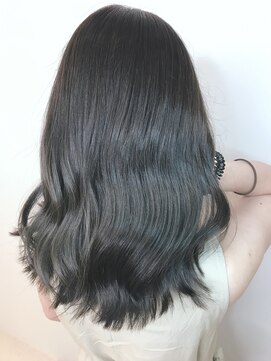 ジーナ 船橋(Zina) 小顔セミウェットウェーブピンクベージュハイライトカラー