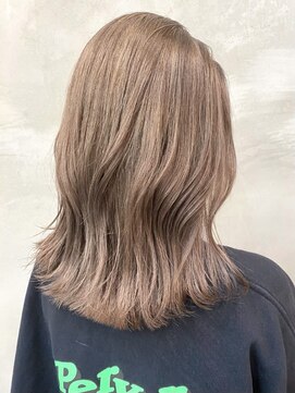 ペスカ 長町南店(pesca) シアーグレージュ (2ブリーチ) OIKAWA