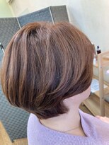 ビワテイ(Biwatei) ショートボブ/髪質改善/酸性髪質改善/酸性縮毛矯正/髪質改善/
