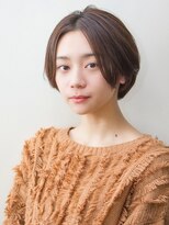 アイニー(ainee) 大人可愛い抜け感前髪なしショート