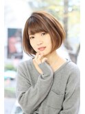 ノンセットでもきまる!ショートボブ