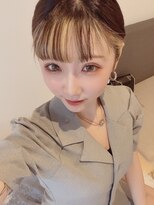 ロンドヴァリー 渋谷店(Lond vallee)&nbsp;フェイスフフレーミングホワイトベージュ