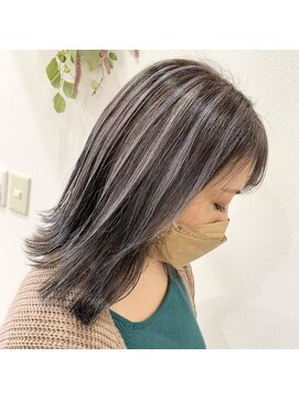 ヘア ライフ セリス(hair life Celis) ラベンダーグレー