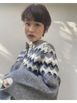 ラフィネ 成増店(raffine)&nbsp;アッシュブラウンショート【成増美容室】東武東上線/朝霞/川越