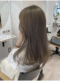 【quon】ダブルカラー オリーブベージュ