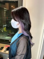 テテ(TETE)&nbsp;インナーカラー　ラベンダー　　心斎橋×長堀橋