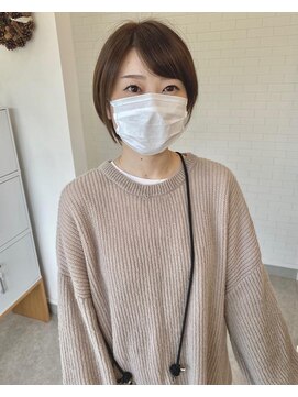 コノ(cono) ふんわり丸みショートボブ
