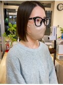 切りっぱボブ
