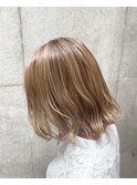 【代官山美容室】白髪ぼかしハイライト☆