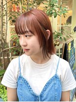 ネオリーブアイム 横浜西口店(Neolive aim)&nbsp;オレンジベージュ☆顔まわりローライト【横浜】