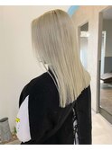 似合わせカットメルティカラー着物フェミニンロング