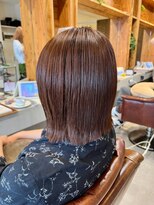 アドラーブル 駅南店(adorable)&nbsp;外ハネボブ/ピンクブラウン/10代20代30代