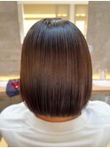 ツヤ髪ボブ
