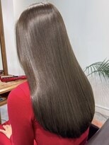 ネイヴィル オモテサンドウ(navile omotesando)&nbsp;水素髪質改善トリートメント×オリーブベージュ