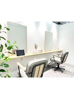 “あなたらしさ”を大切にしたサロン。ゆったりとした空間で、自分だけのサロンタイムを満喫♪