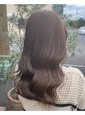 ブリーチなしマロンベージュ