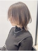 ネオウルフ×立体感UPハイライト　ウルフカット