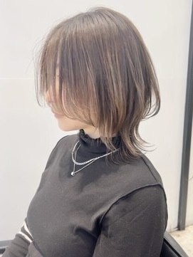 ダブルトーキョー シブヤ(W-TOKYO SHIBUYA) ネオウルフ×立体感UPハイライト　ウルフカット