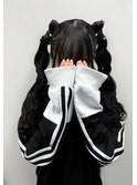 ウェーブ立体りぼんツイン♪