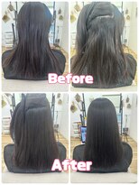 ホワイト(WHITE HAIR@NICOLA)&nbsp;美髪ストレート