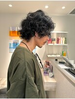 クエンチ(QUENCH)&nbsp;メンズミディアムパーマ