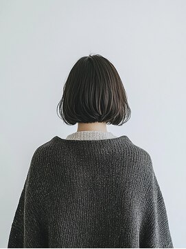 ドアーズ(Door's) 30代40代ショート白髪染めグレイカラーボブ艶栄名駅伏見丸の内