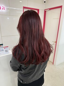 ジーナ 札幌(Zina) 髪質改善＊ピンクブラウン＊フェミニンロング＊美髪【Zina札幌】