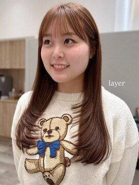 ケーツー あべのキューズモ-ル店(K-two) レイヤーカット*ロングヘア*前髪カット*髪質改善トリートメント