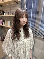 ほきもと美容室 ロングゆるめウェーブ
