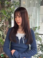 ヘアーアンドメイク ビス(HAIR&MAKE bis)&nbsp;顔周りレイヤー　【KAYO】