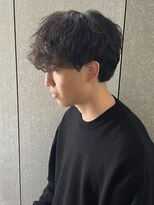 ニアウ 太田店(Niau)&nbsp;メンズナチュラルマッシュウルフシャドウパーマ質感重視パーマ