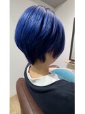 ショート×ブルーバイオレット