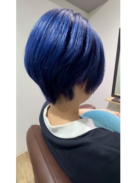 ブゾン(buZon) ショート×ブルーバイオレット