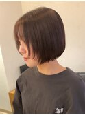 顎ラインミニボブ