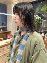 トリッカ 銀座(tricca)&nbsp;ニュアンスパーマ/レイヤーカット/ウルフ/ミディアムパーマ