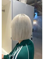アース 高円寺店(HAIR & MAKE EARTH)&nbsp;ホワイトシルバー！〔@x__xrn03 〕