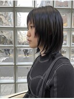 シードアンドビューティー 代々木公園店(SEED&Beauty)&nbsp;黒髪レイヤー